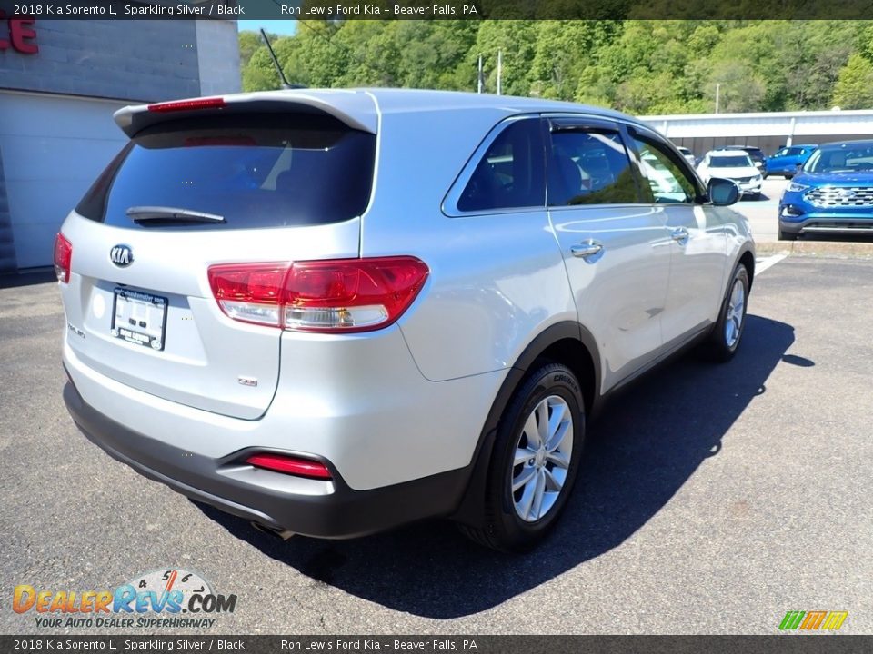 2018 Kia Sorento L Sparkling Silver / Black Photo #2