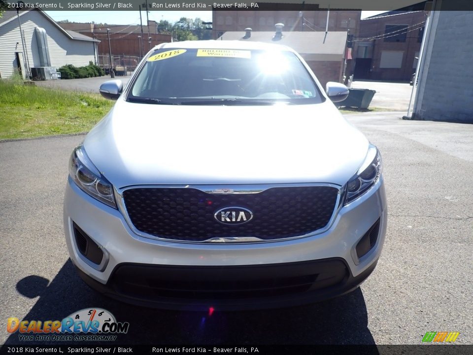2018 Kia Sorento L Sparkling Silver / Black Photo #4