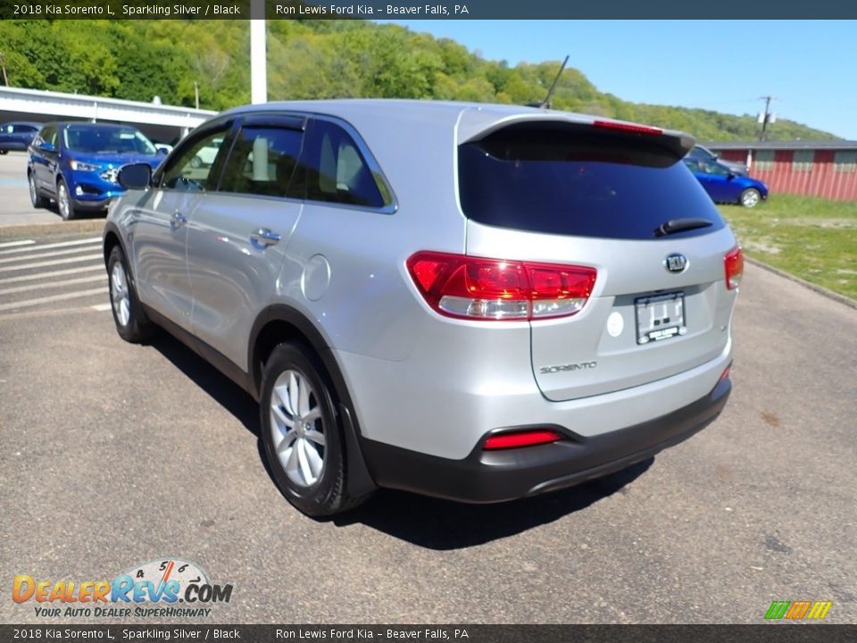 2018 Kia Sorento L Sparkling Silver / Black Photo #7