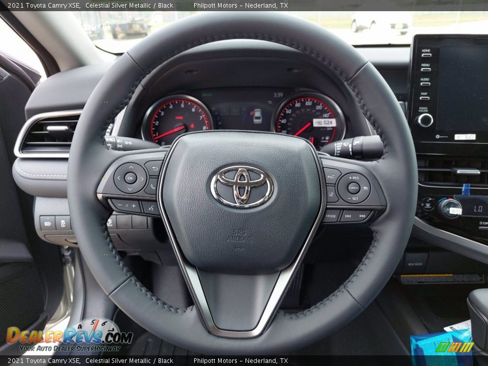 2021 Toyota Camry XSE Celestial Silver Metallic / Black Photo #15