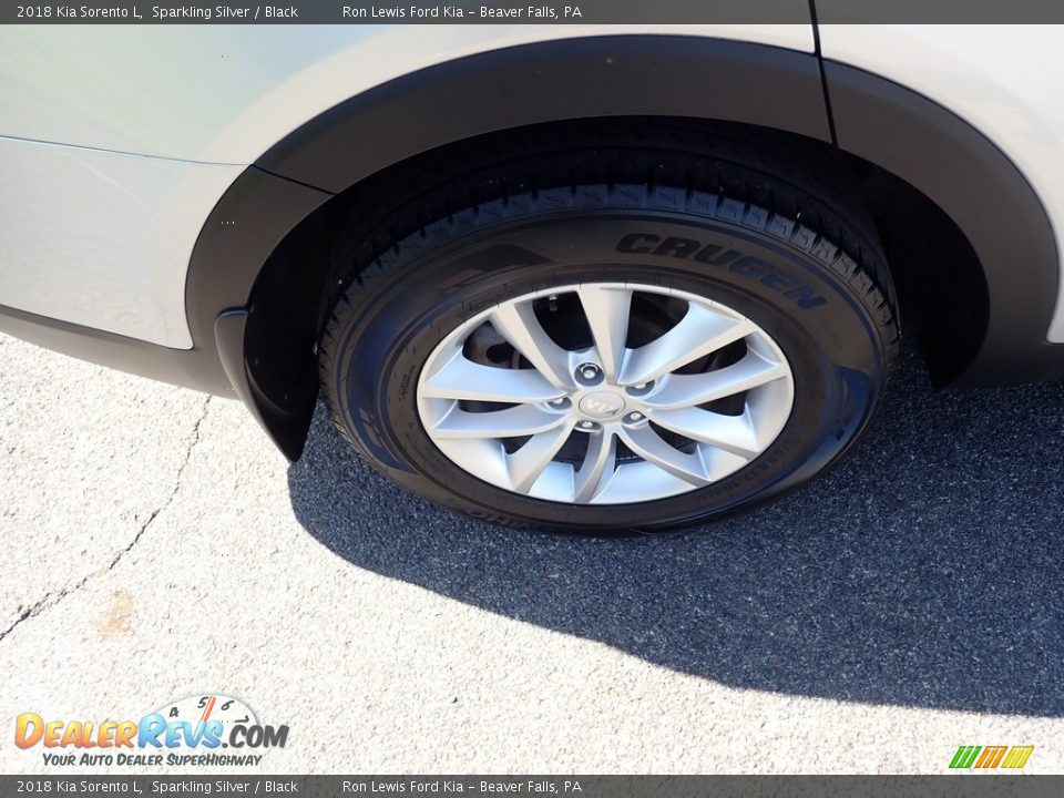 2018 Kia Sorento L Sparkling Silver / Black Photo #10