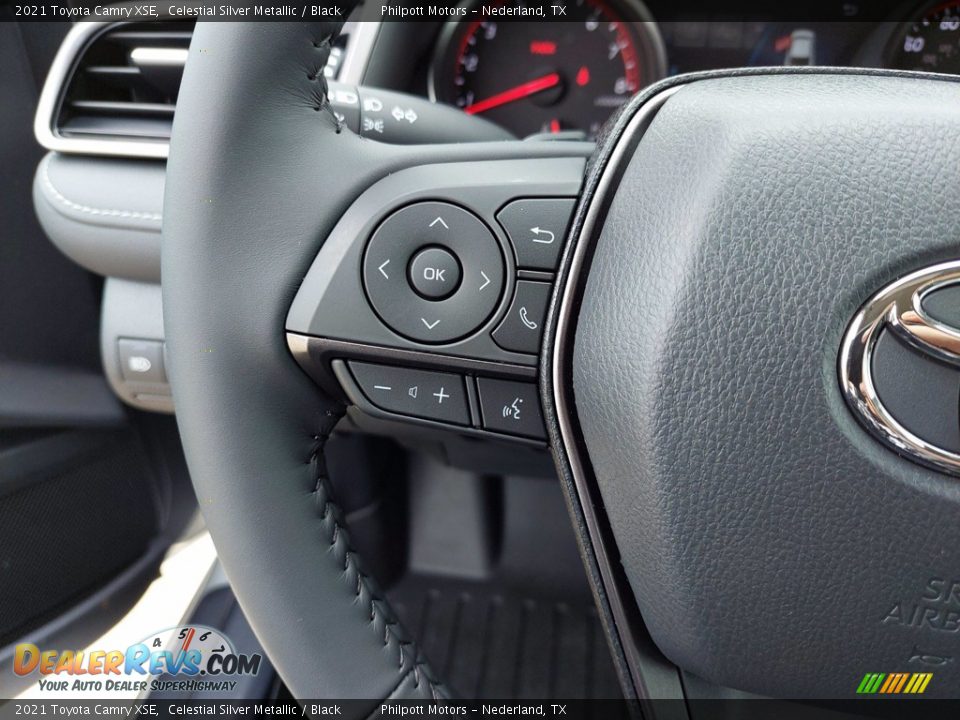 2021 Toyota Camry XSE Celestial Silver Metallic / Black Photo #16