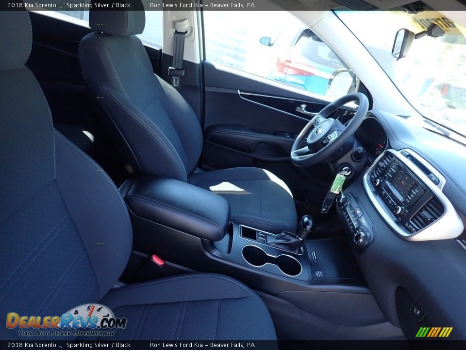 2018 Kia Sorento L Sparkling Silver / Black Photo #12