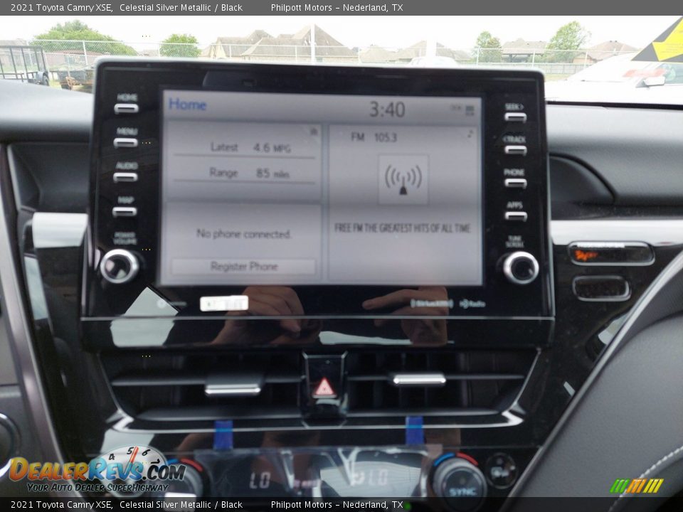 2021 Toyota Camry XSE Celestial Silver Metallic / Black Photo #18