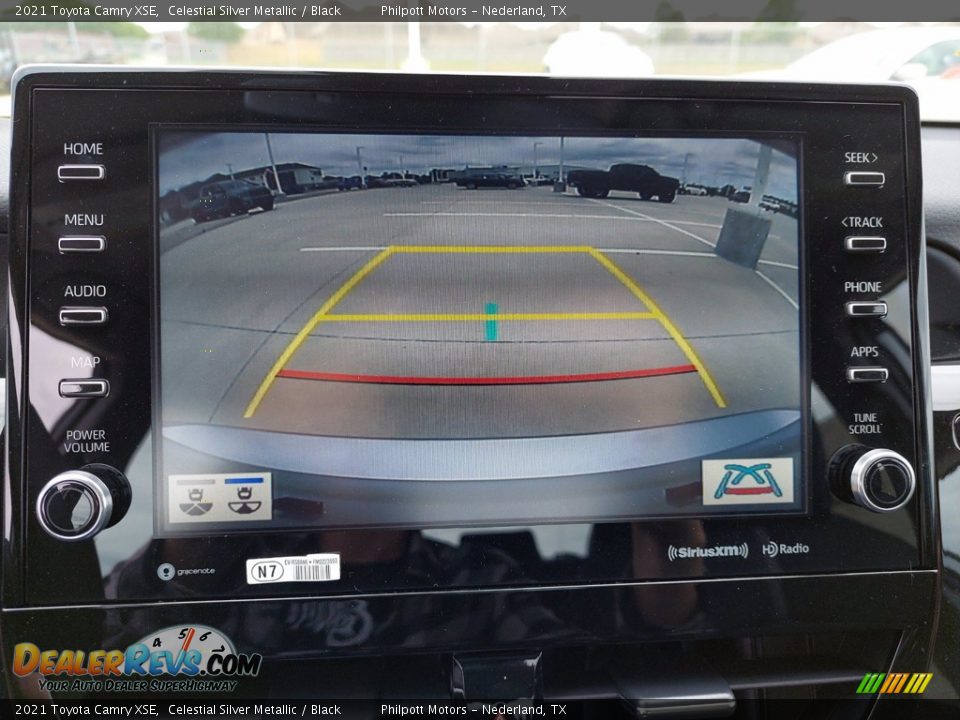 2021 Toyota Camry XSE Celestial Silver Metallic / Black Photo #21