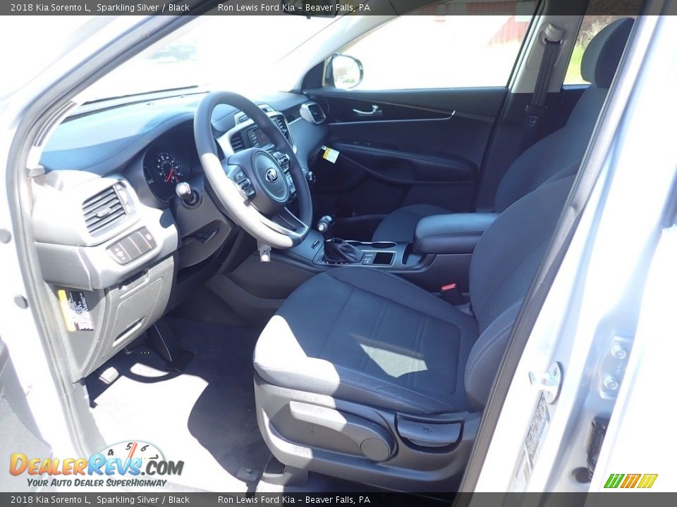 2018 Kia Sorento L Sparkling Silver / Black Photo #16