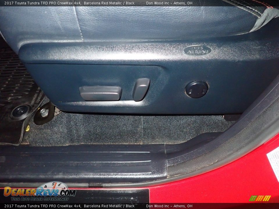 2017 Toyota Tundra TRD PRO CrewMax 4x4 Barcelona Red Metallic / Black Photo #23