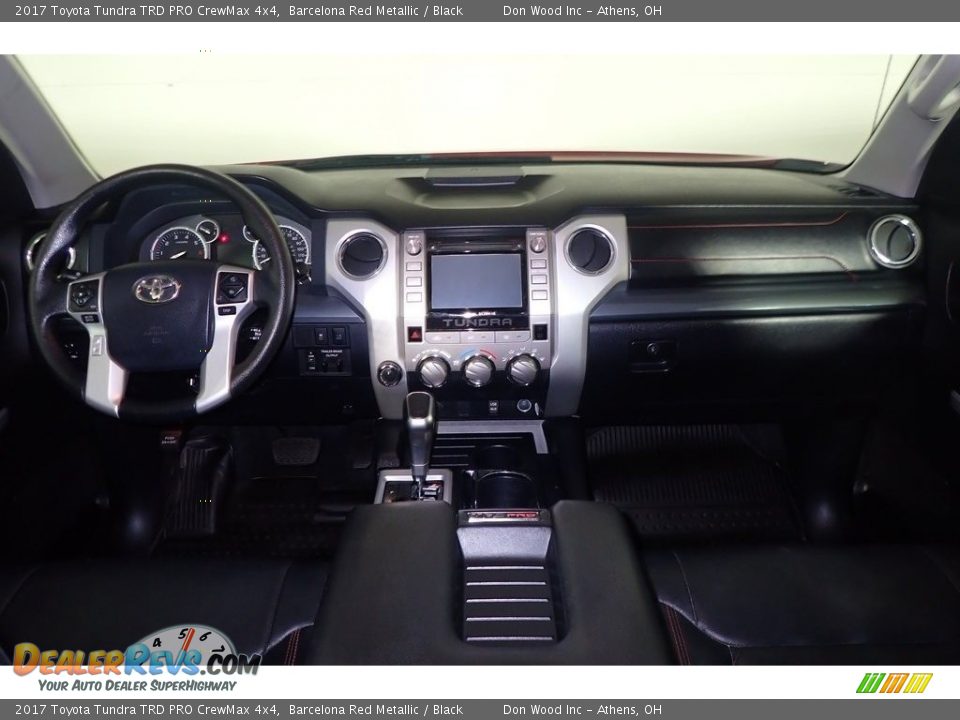 2017 Toyota Tundra TRD PRO CrewMax 4x4 Barcelona Red Metallic / Black Photo #24