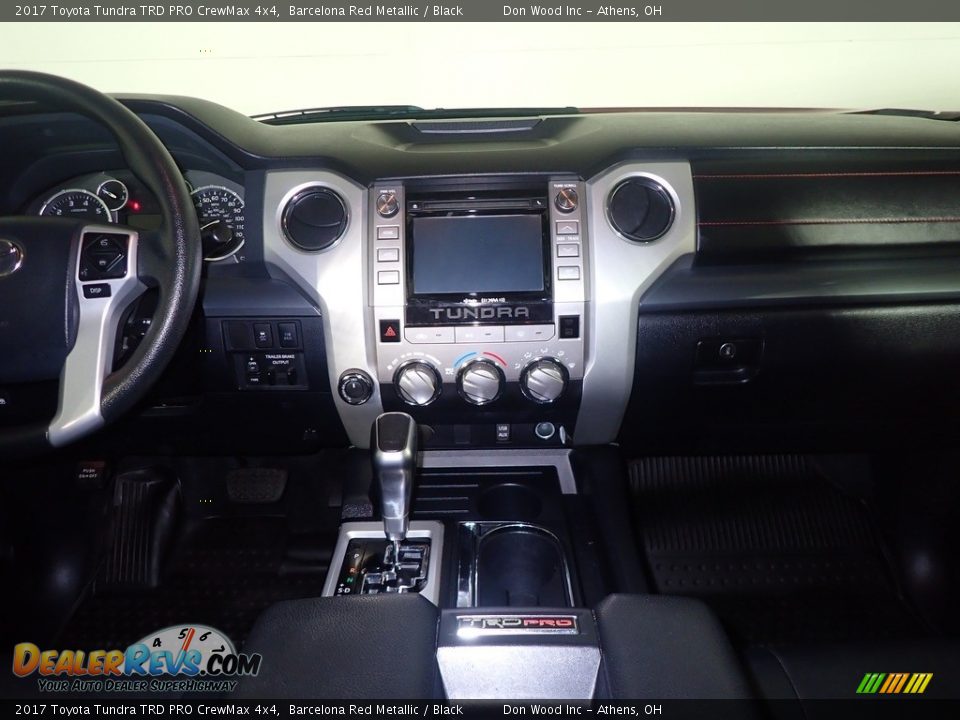 2017 Toyota Tundra TRD PRO CrewMax 4x4 Barcelona Red Metallic / Black Photo #25