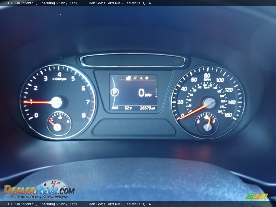 2018 Kia Sorento L Sparkling Silver / Black Photo #19