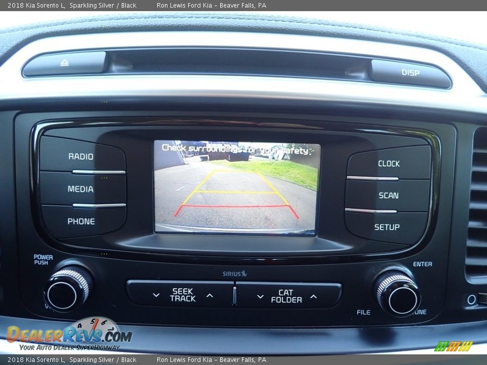 2018 Kia Sorento L Sparkling Silver / Black Photo #21