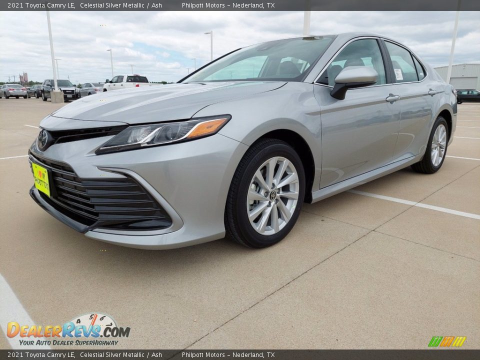 2021 Toyota Camry LE Celestial Silver Metallic / Ash Photo #2