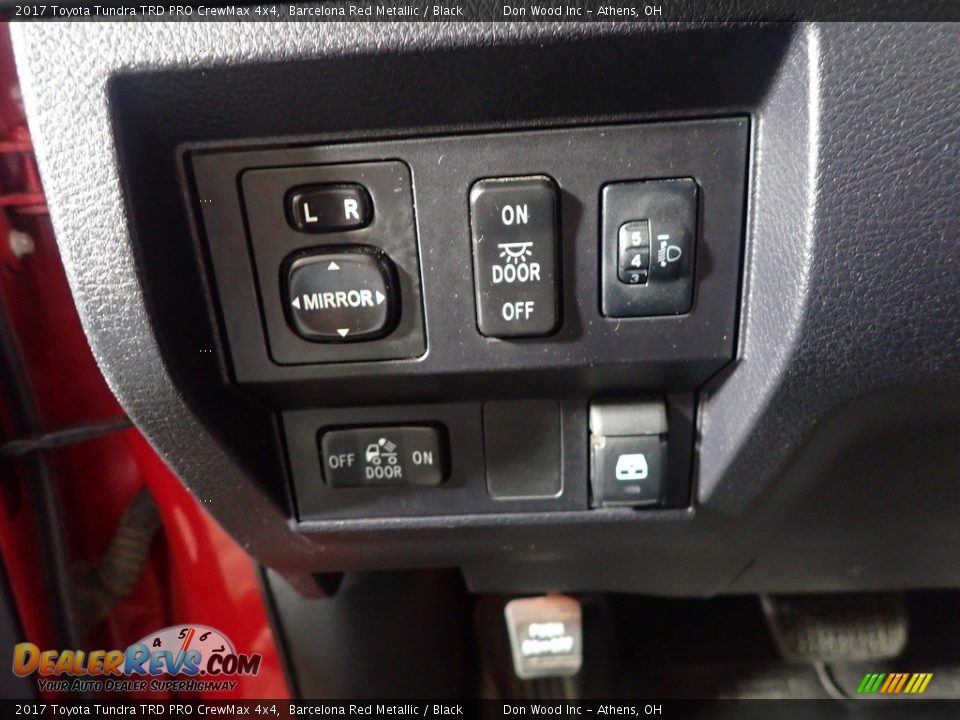 2017 Toyota Tundra TRD PRO CrewMax 4x4 Barcelona Red Metallic / Black Photo #31