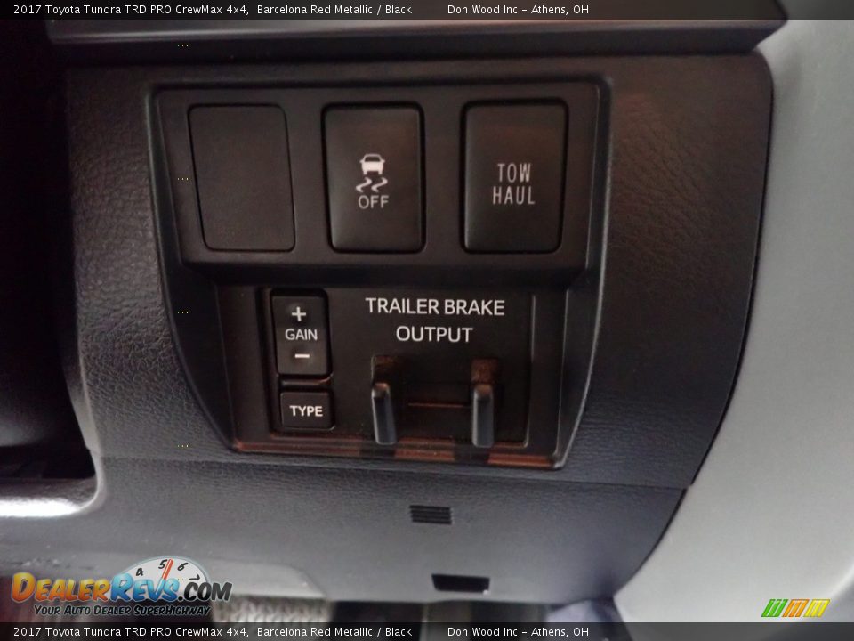 2017 Toyota Tundra TRD PRO CrewMax 4x4 Barcelona Red Metallic / Black Photo #32