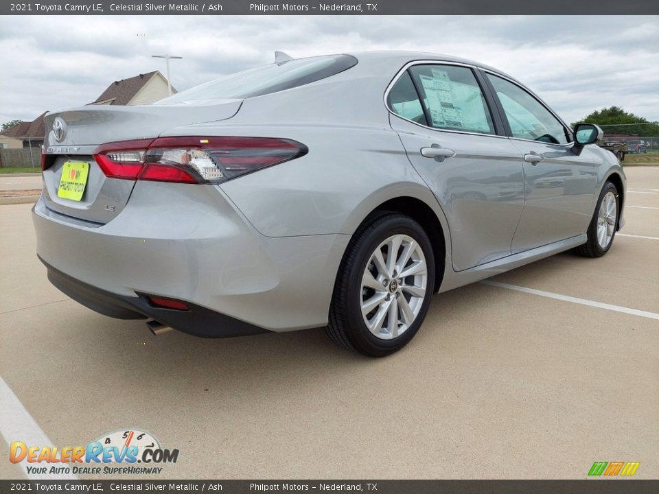 2021 Toyota Camry LE Celestial Silver Metallic / Ash Photo #3
