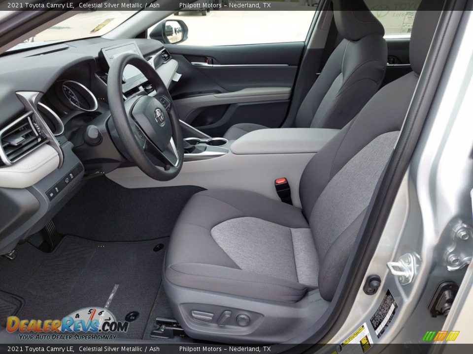 2021 Toyota Camry LE Celestial Silver Metallic / Ash Photo #4