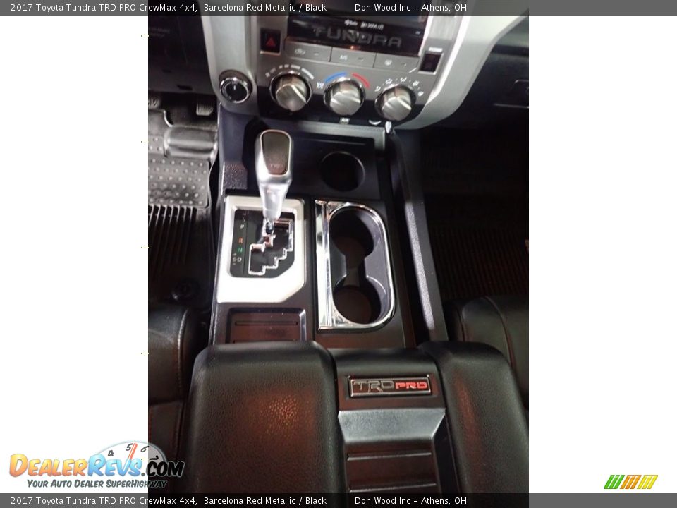 2017 Toyota Tundra TRD PRO CrewMax 4x4 Barcelona Red Metallic / Black Photo #34
