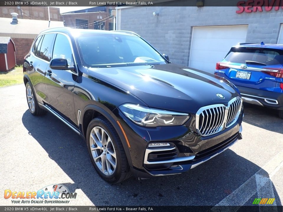 2020 BMW X5 xDrive40i Jet Black / Black Photo #3