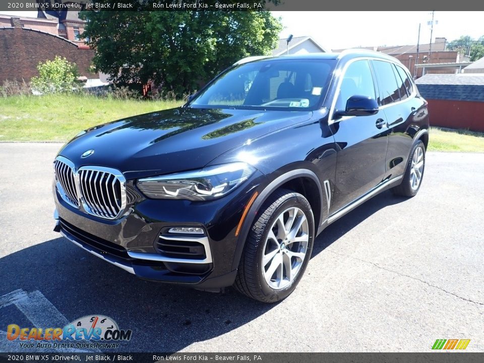2020 BMW X5 xDrive40i Jet Black / Black Photo #5