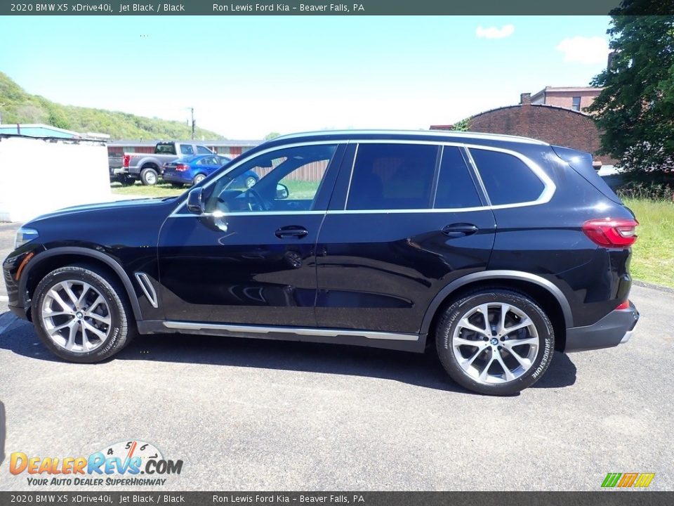 2020 BMW X5 xDrive40i Jet Black / Black Photo #6