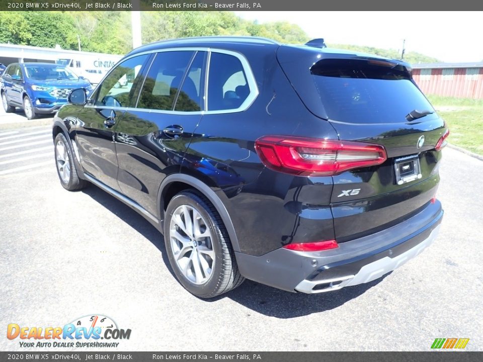 2020 BMW X5 xDrive40i Jet Black / Black Photo #7