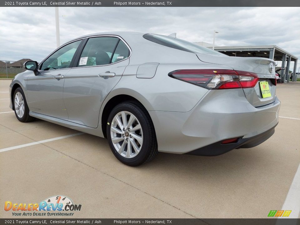 2021 Toyota Camry LE Celestial Silver Metallic / Ash Photo #11