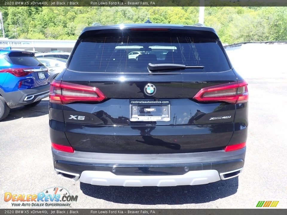 2020 BMW X5 xDrive40i Jet Black / Black Photo #8