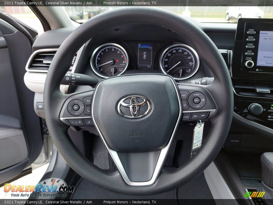 2021 Toyota Camry LE Celestial Silver Metallic / Ash Photo #15