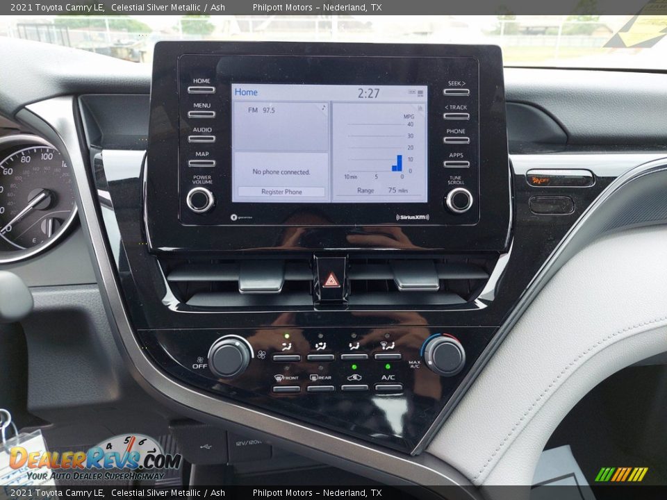 2021 Toyota Camry LE Celestial Silver Metallic / Ash Photo #18