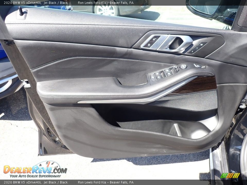 2020 BMW X5 xDrive40i Jet Black / Black Photo #17
