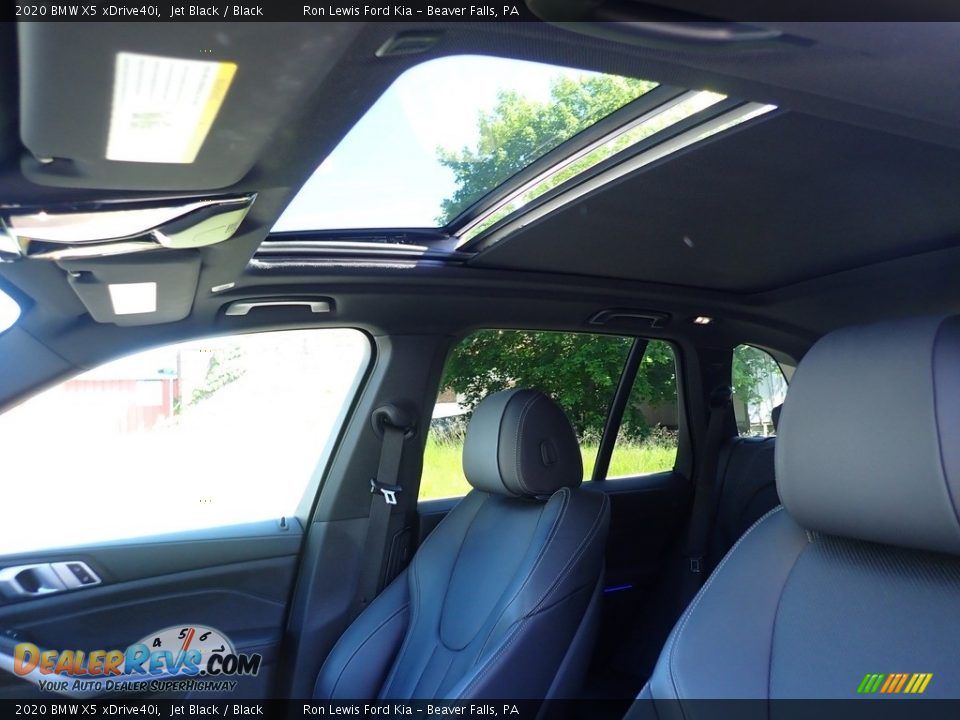 2020 BMW X5 xDrive40i Jet Black / Black Photo #19
