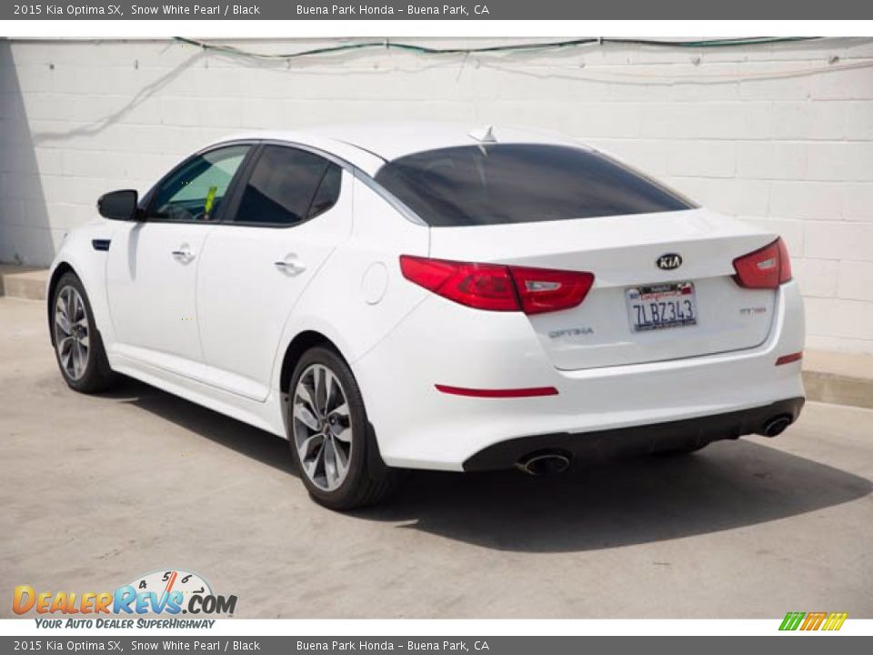 2015 Kia Optima SX Snow White Pearl / Black Photo #2