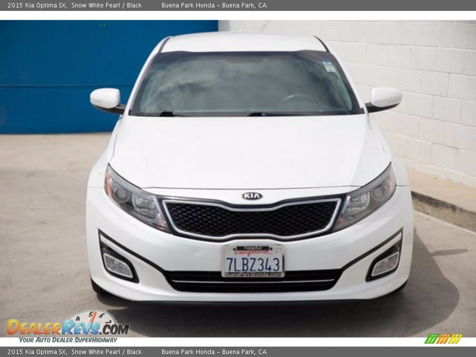 2015 Kia Optima SX Snow White Pearl / Black Photo #7