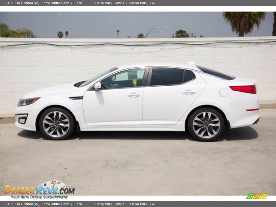 Snow White Pearl 2015 Kia Optima SX Photo #8