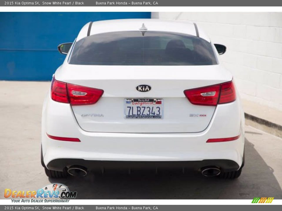 2015 Kia Optima SX Snow White Pearl / Black Photo #9