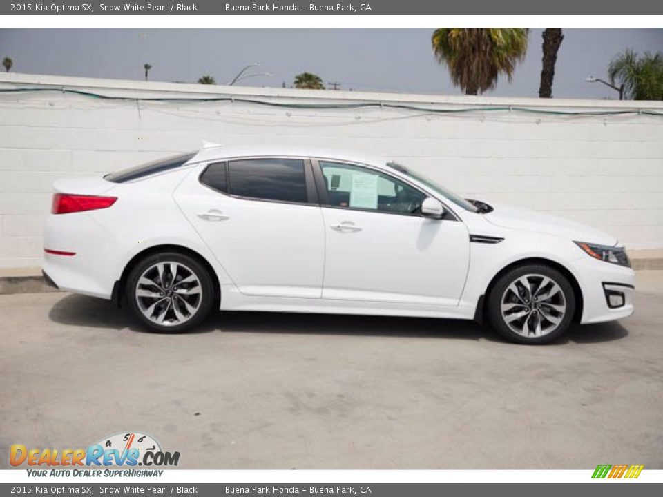 Snow White Pearl 2015 Kia Optima SX Photo #12