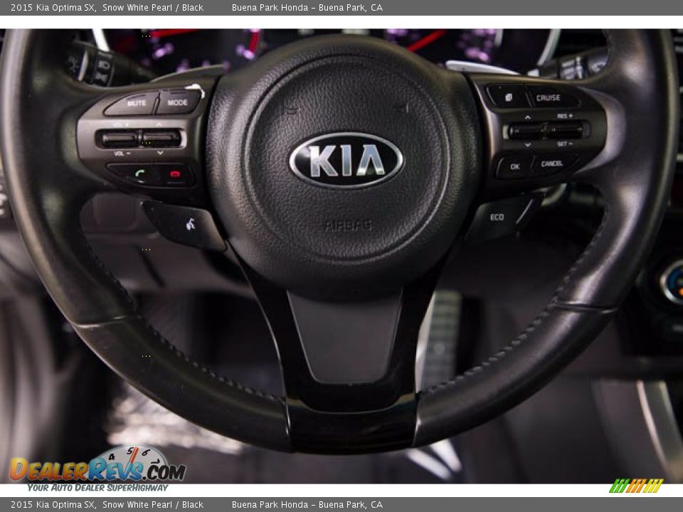 2015 Kia Optima SX Steering Wheel Photo #13