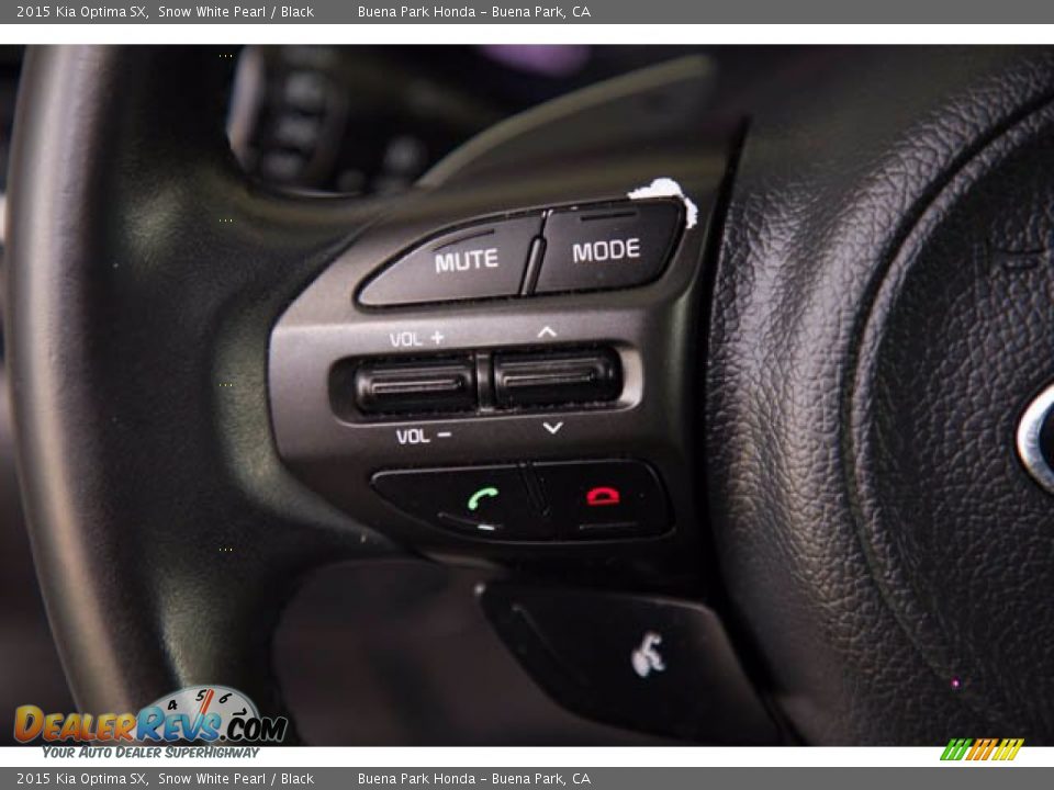 2015 Kia Optima SX Steering Wheel Photo #14