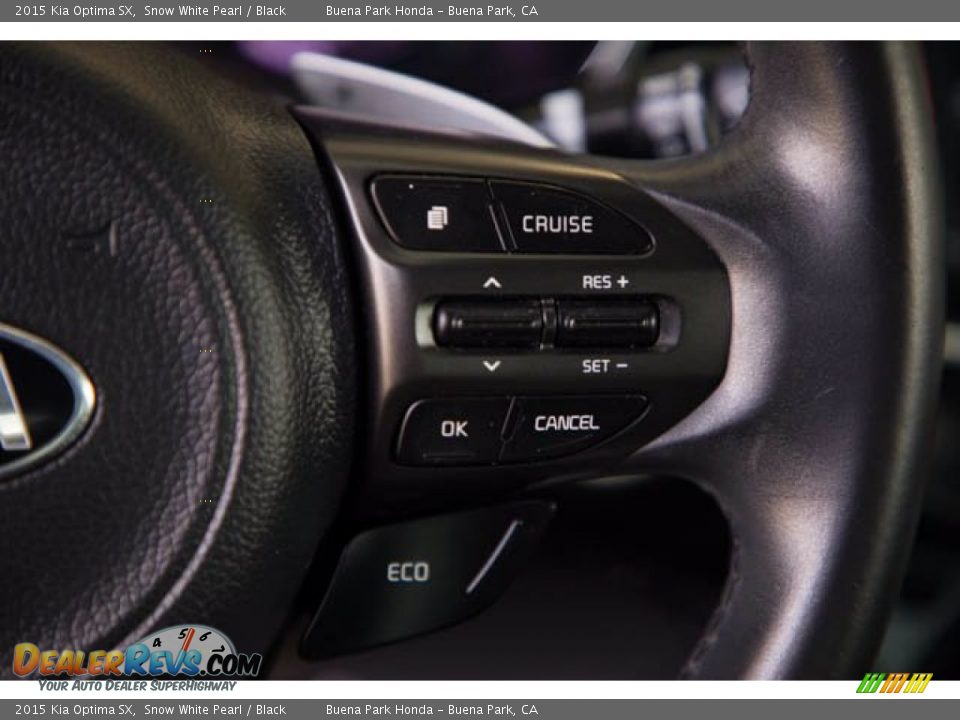 2015 Kia Optima SX Steering Wheel Photo #15