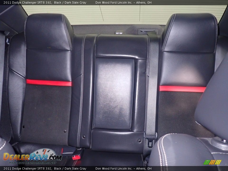 2011 Dodge Challenger SRT8 392 Black / Dark Slate Gray Photo #35