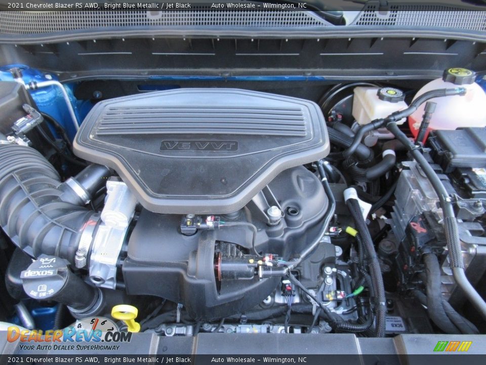 2021 Chevrolet Blazer RS AWD Bright Blue Metallic / Jet Black Photo #6