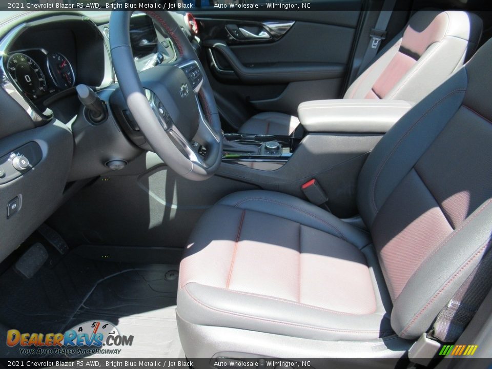 2021 Chevrolet Blazer RS AWD Bright Blue Metallic / Jet Black Photo #10