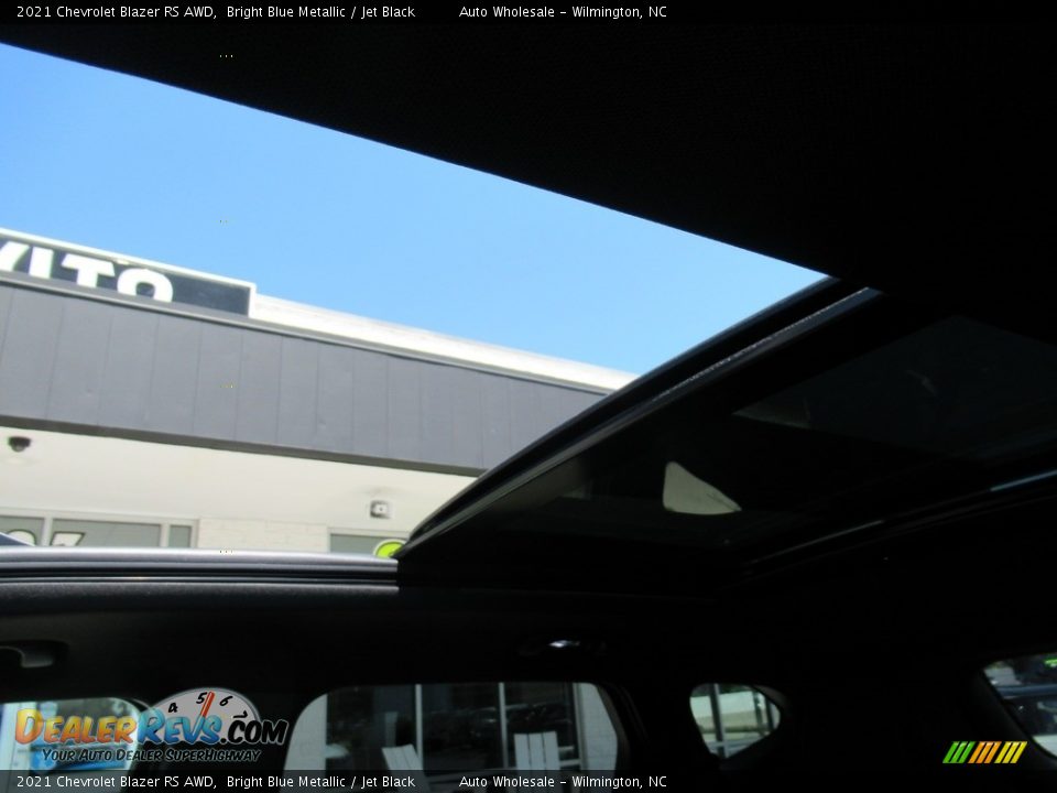 2021 Chevrolet Blazer RS AWD Bright Blue Metallic / Jet Black Photo #11