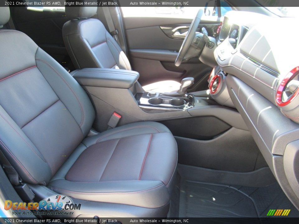 2021 Chevrolet Blazer RS AWD Bright Blue Metallic / Jet Black Photo #13