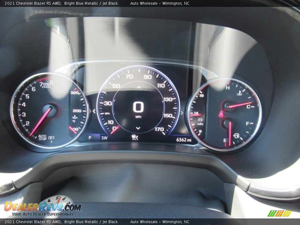 2021 Chevrolet Blazer RS AWD Bright Blue Metallic / Jet Black Photo #15