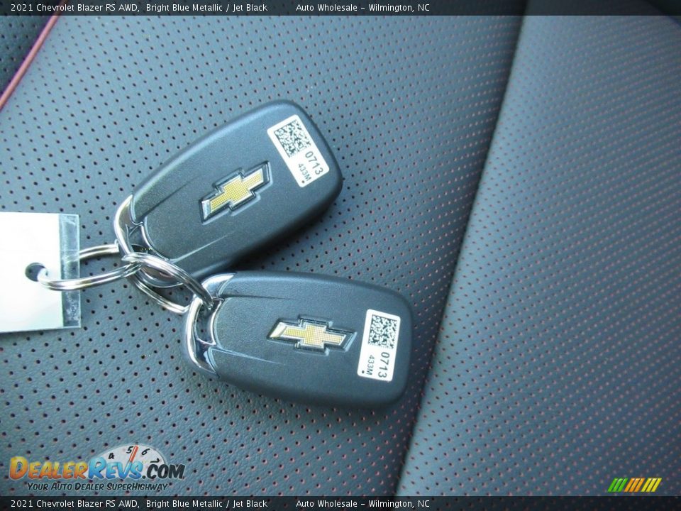 2021 Chevrolet Blazer RS AWD Bright Blue Metallic / Jet Black Photo #20