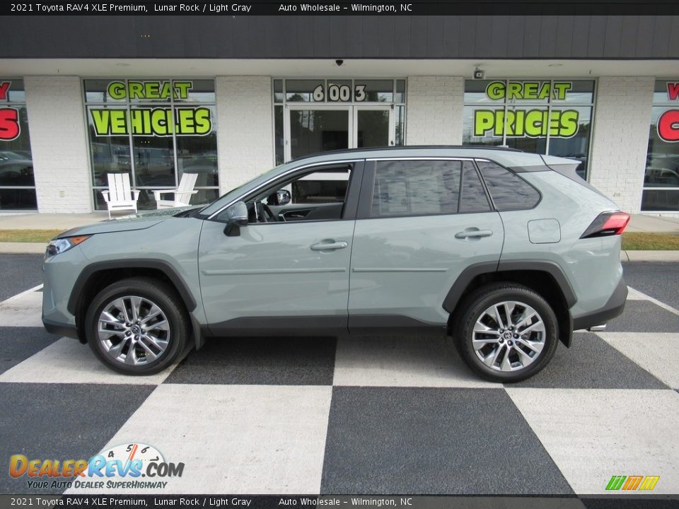 2021 Toyota RAV4 XLE Premium Lunar Rock / Light Gray Photo #1