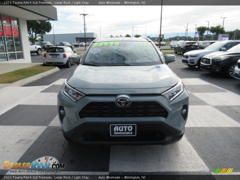 2021 Toyota RAV4 XLE Premium Lunar Rock / Light Gray Photo #2