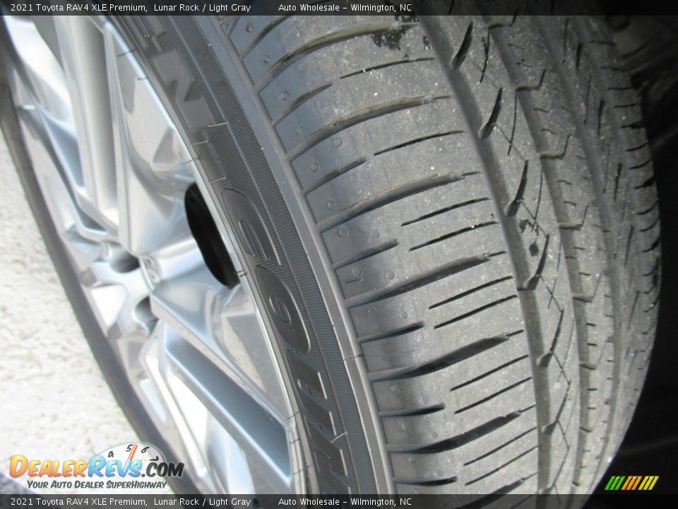 2021 Toyota RAV4 XLE Premium Lunar Rock / Light Gray Photo #8