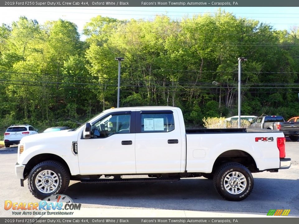 2019 Ford F250 Super Duty XL Crew Cab 4x4 Oxford White / Black Photo #6